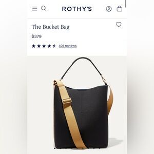 Very Rare Rothy’s The Bucket Bag - River Blue You won’t find this☝️